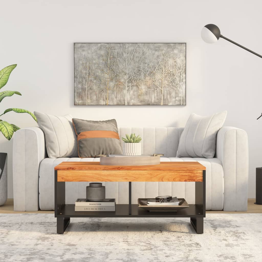 Salongbord 90x50x40 cm heltre akasie