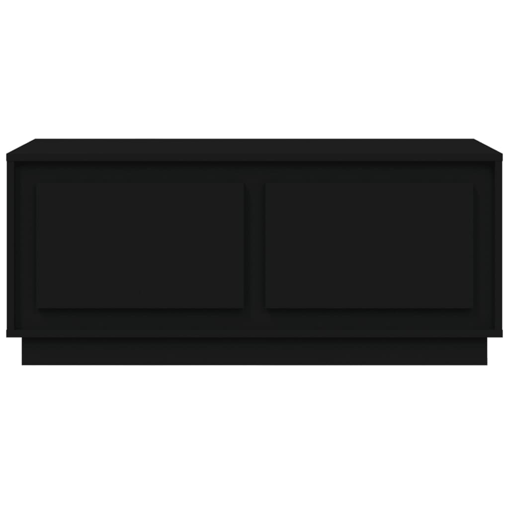 Salongbord svart 102x50x44 cm konstruert tre