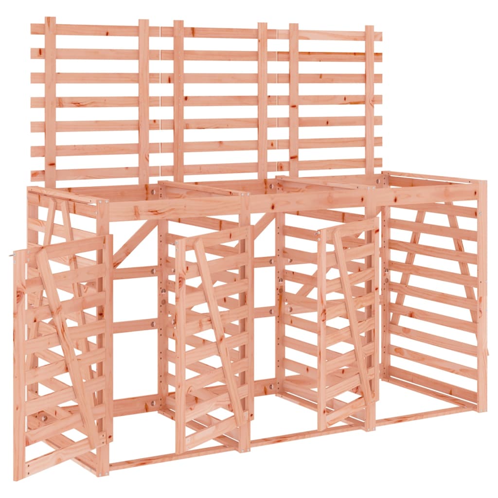 Trippelt søppeldunkskur heltre douglasgran