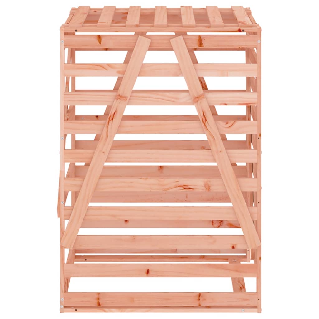 Søppeldunkskur 84x90x128,5 cm heltre douglasgran