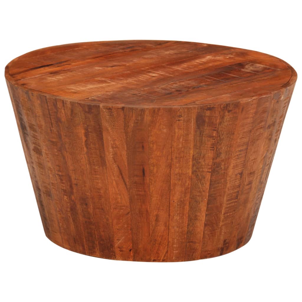 Salongbord Ø 52x30 cm kraftig heltre mango