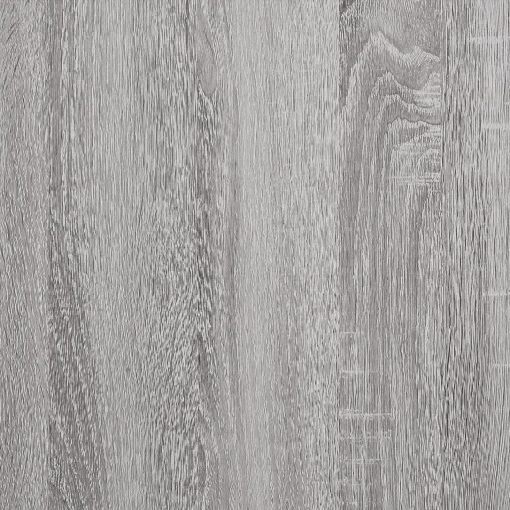 Salongbord grå sonoma 100x49,5x31 cm konstruert tre