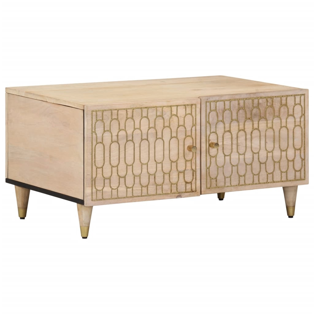 Salongbord 80x50x40 cm heltre furu