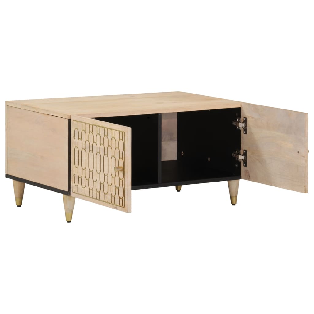 Salongbord 80x50x40 cm heltre furu