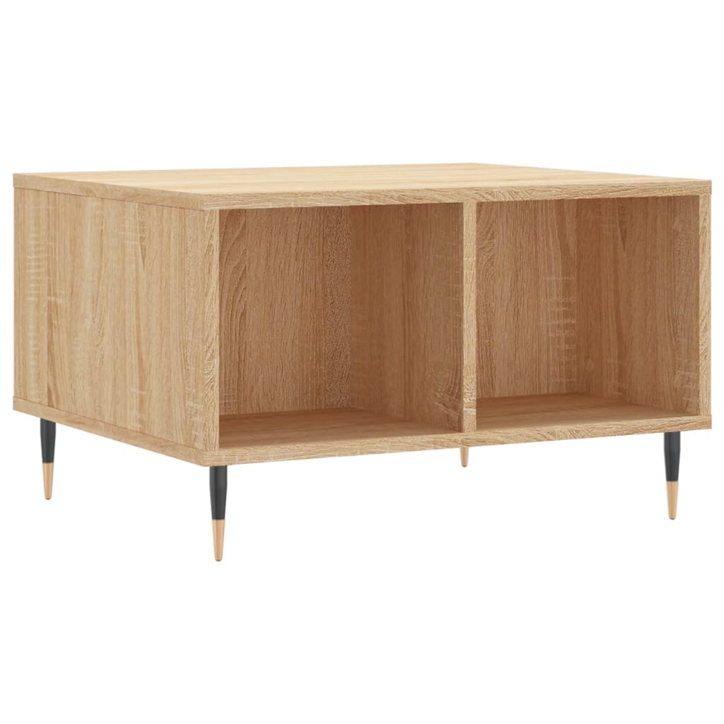 Salongbord sonoma eik 60x50x36,5 cm konstruert tre