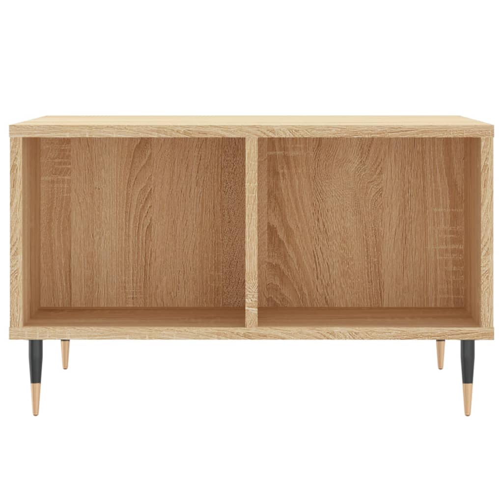 Salongbord sonoma eik 60x50x36,5 cm konstruert tre