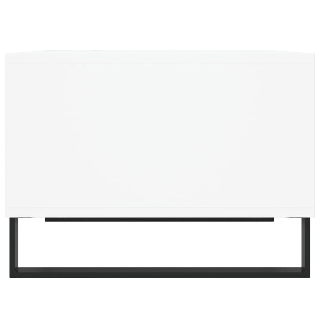 Salongbord hvit 60x50x36,5 cm konstruert tre
