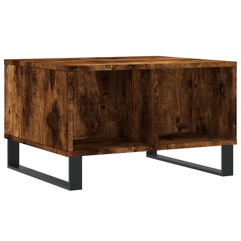 Salongbord røkt eik 60x50x36,5 cm konstruert tre