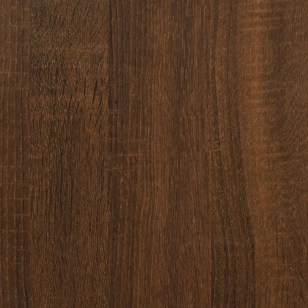 Salongbord brun eik 90x50x36,5 cm konstruert tre