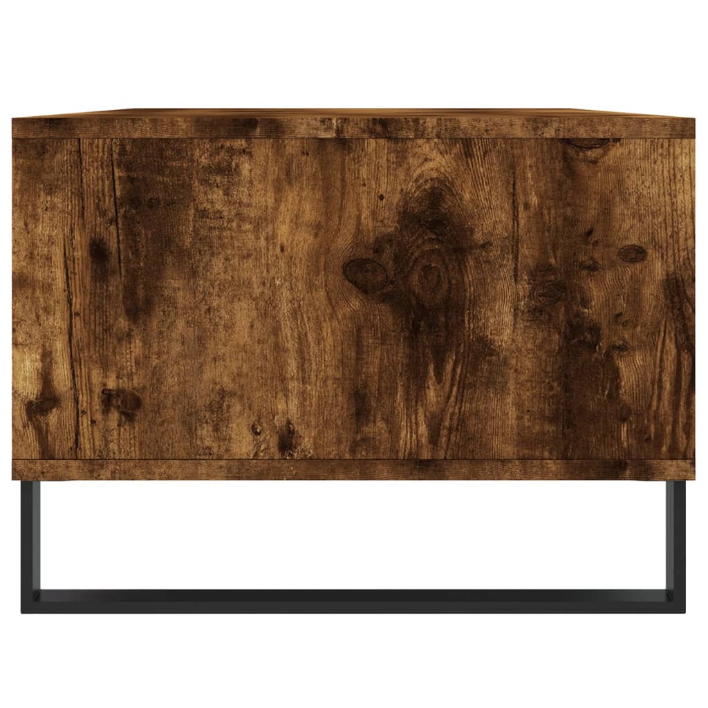 Salongbord røkt eik 90x50x36,5 cm konstruert tre