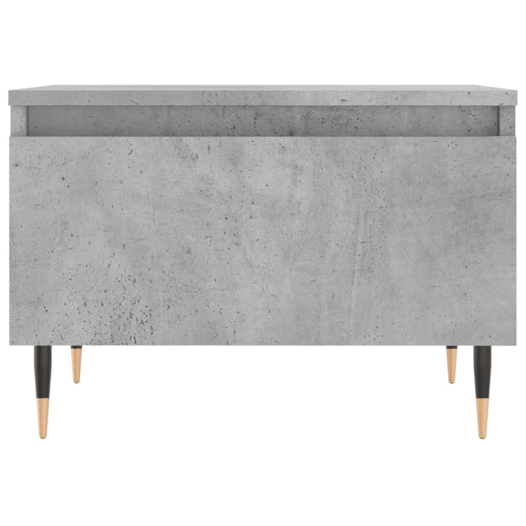 Salongbord betonggrå 50x46x35 cm konstruert tre
