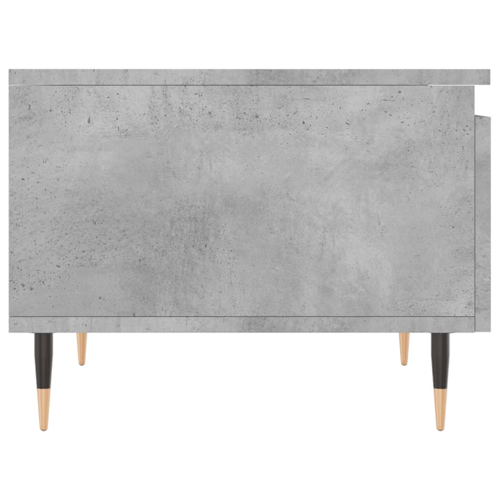 Salongbord betonggrå 50x46x35 cm konstruert tre
