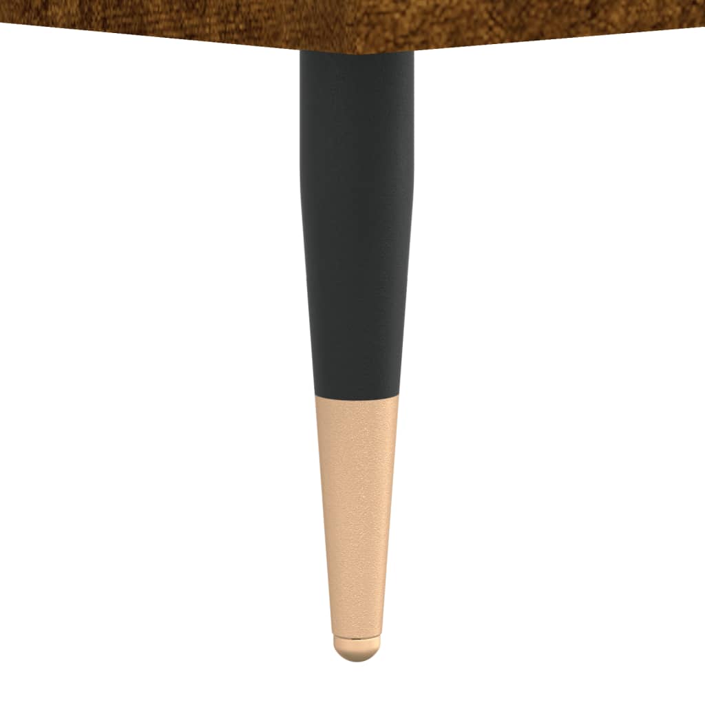 Salongbord røkt eik 102x44,5x50 cm konstruert tre