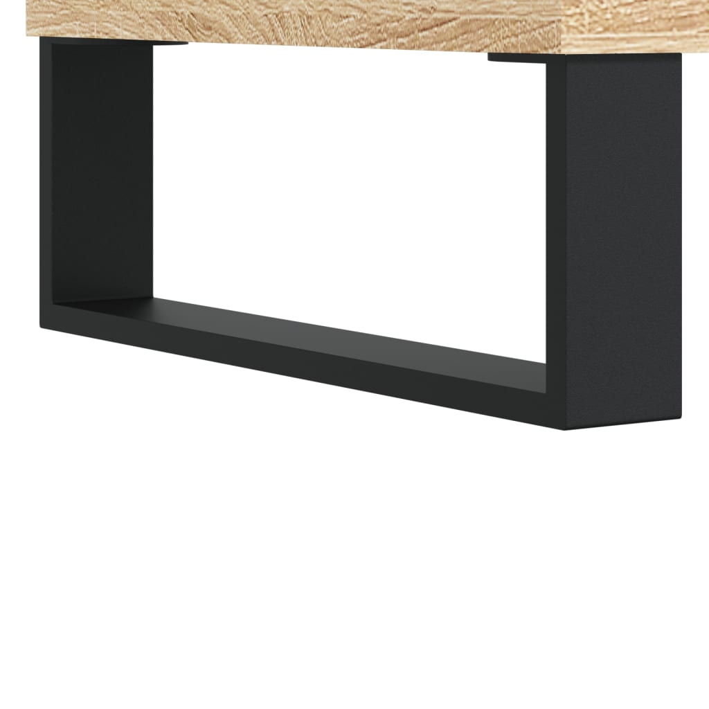Salongbord sonoma eik 90x49x45 cm konstruert tre