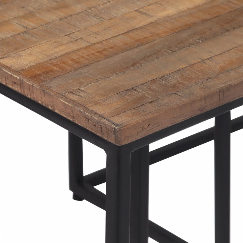 Stablebare sofabord 3 stk heltre teak