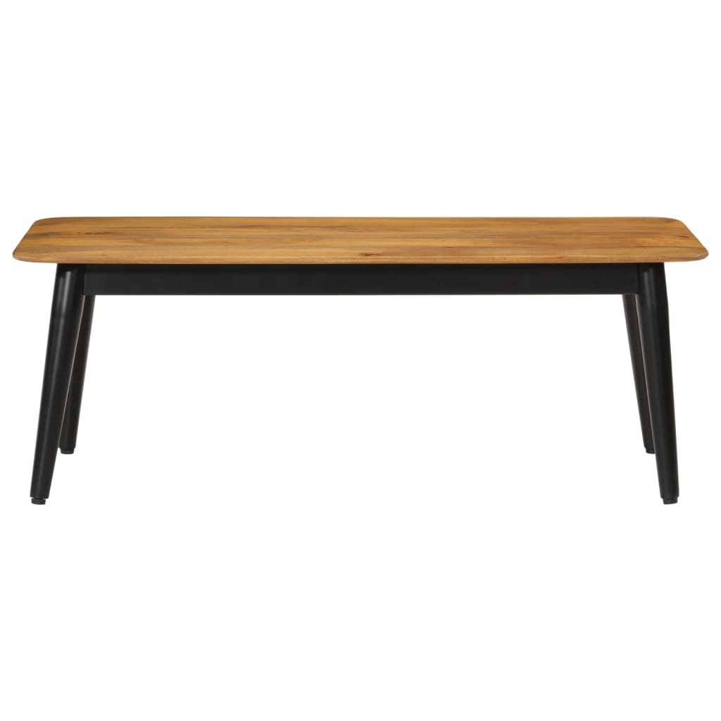 Salongbord 110x50x40 cm heltre mango og jern