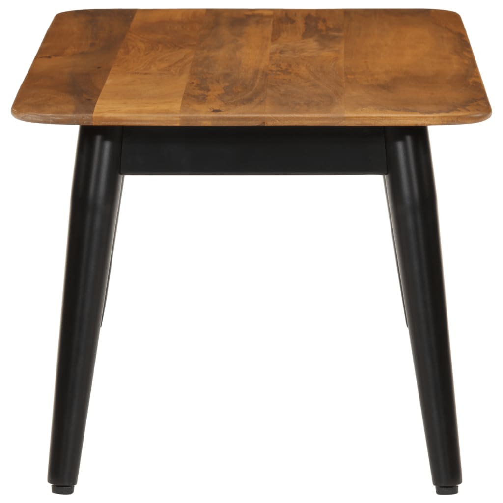 Salongbord 110x50x40 cm heltre mango og jern
