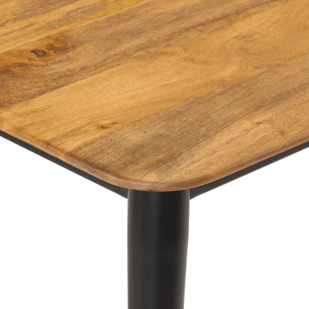 Salongbord 110x50x40 cm heltre mango og jern