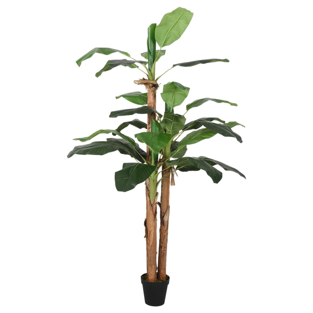 Kunstig banantre 18 blader 150 cm grønn