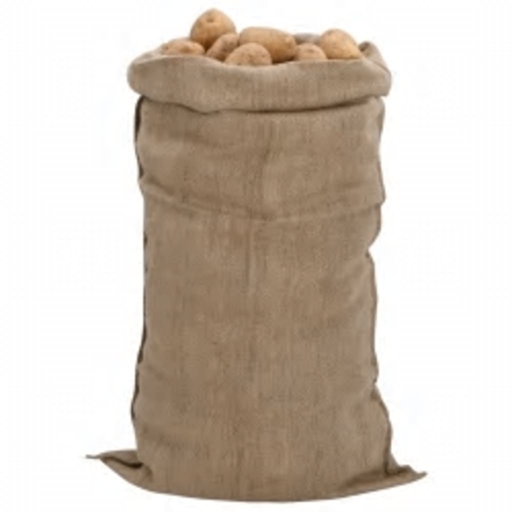 Jutesekker 30 stk 65x135 cm 100% jute 340 gsm