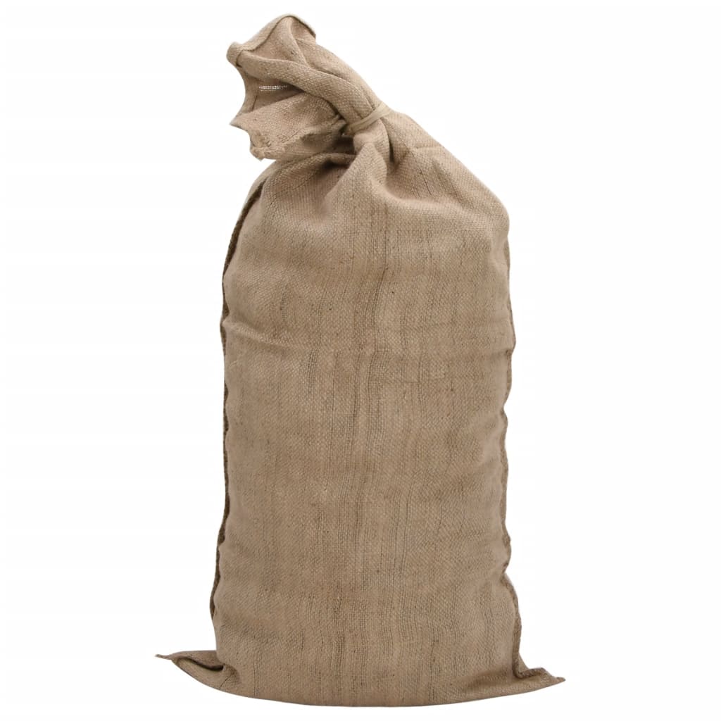 Jutesekker 30 stk 65x135 cm 100% jute 340 gsm