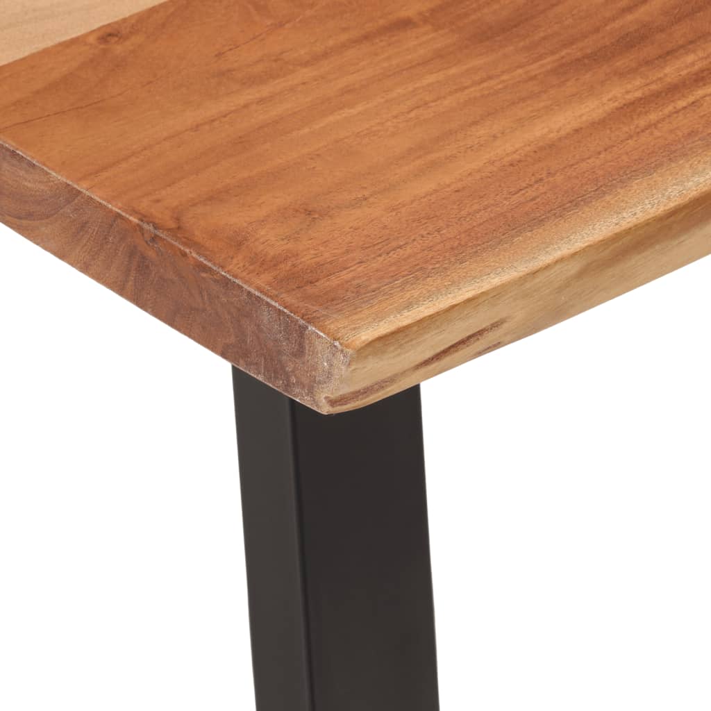 Salongbord 110x55x40 cm heltre akasie
