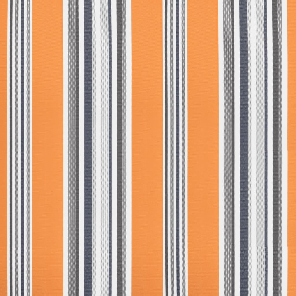 Erstatningsduk for markise flerfarget stripe 5x3,5 m