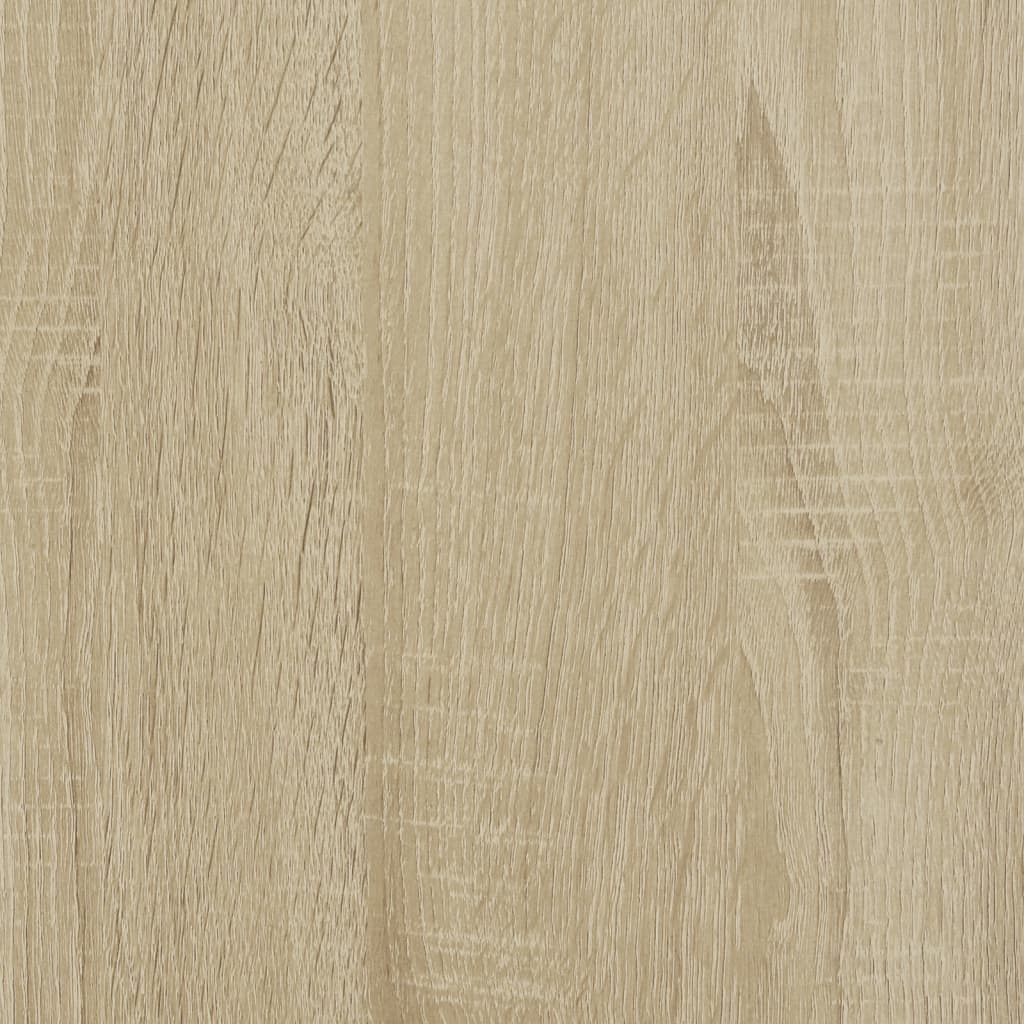 Salongbord sonoma eik 70x70x29 cm konstruert tre
