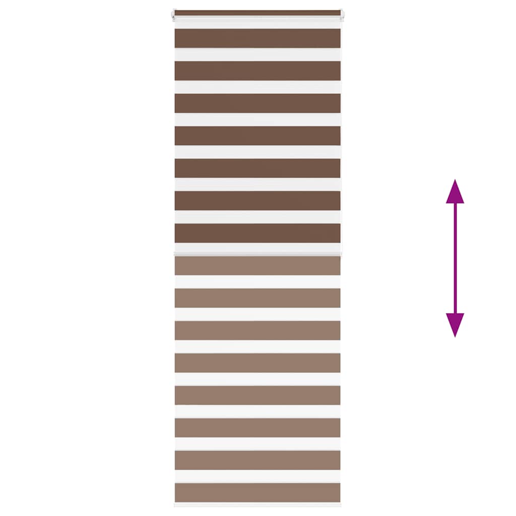 plisségardin lys grå 75x200 cm Stoff Bredde 74,4 cm Polyester