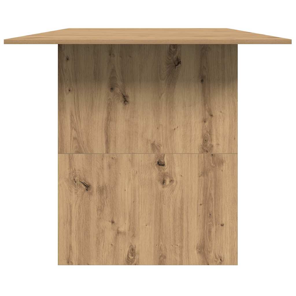Spisebord artisan eik 180x90x76 cm konstruert tre