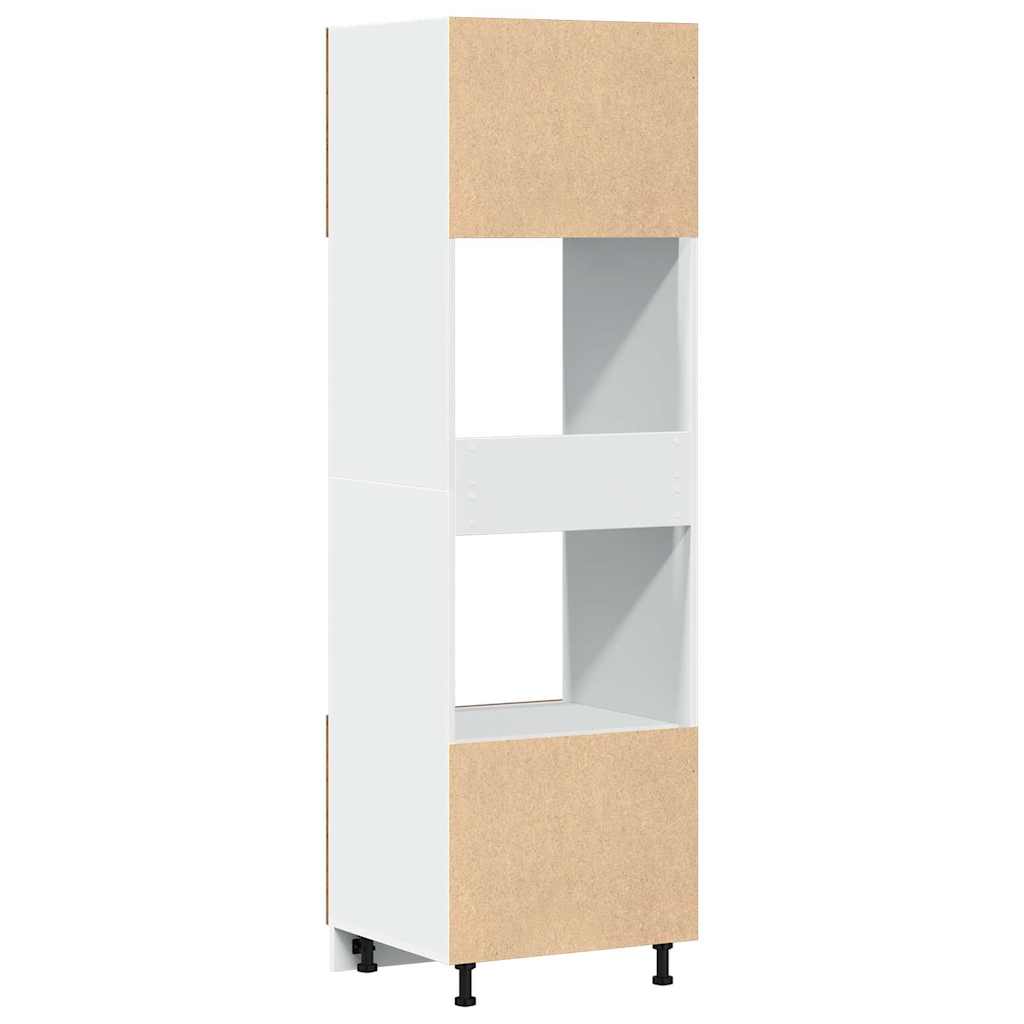 Skap for mikrobølgeovn "Lyon" gammelt tre 60x57x207 cm