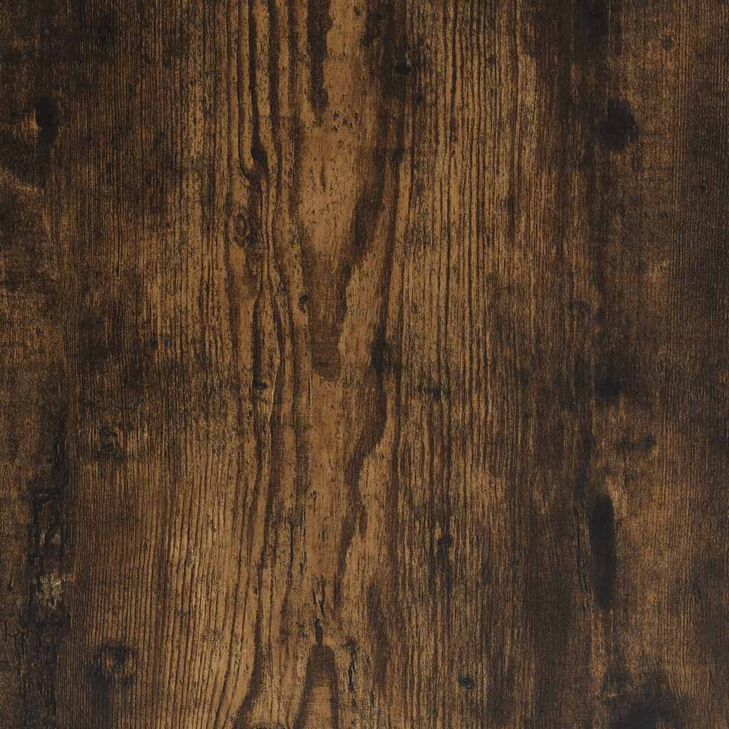 Bokhylle røkt eik 60x24x101,5 cm konstruert tre