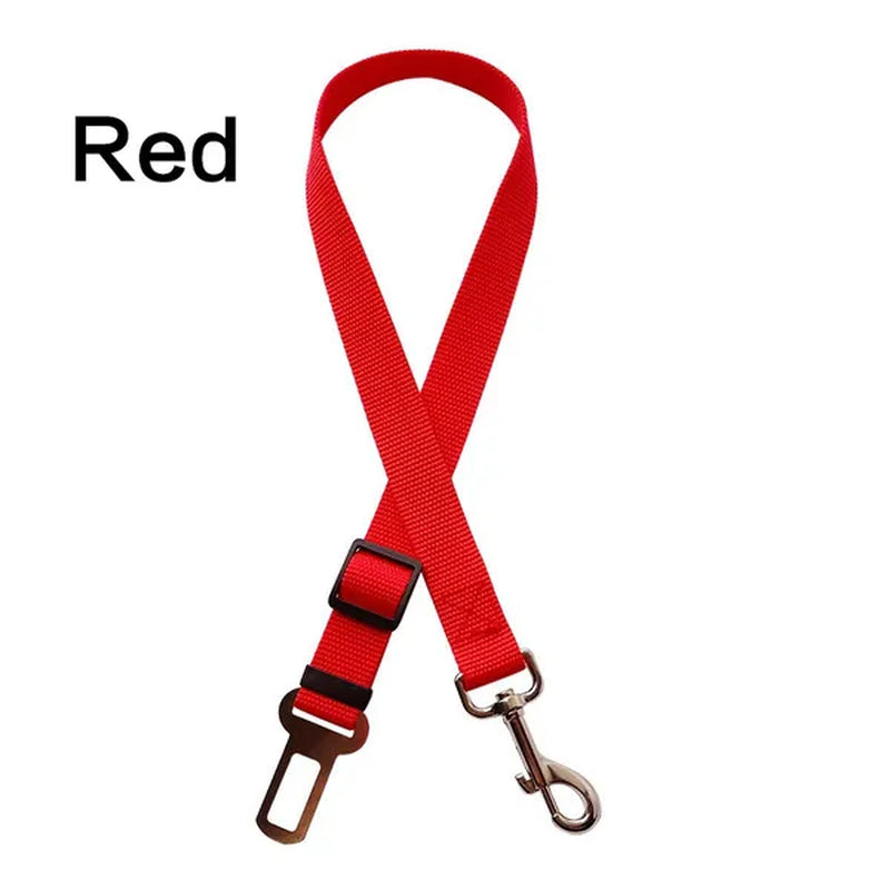 1PC/2PCS Car Seat Belt Pet Dog Leash Adjustable Leash Safety Travel Clip Puppy Collar Leash Pet Supplies Dog Accessories
