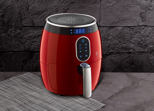 Airfryer med ett moderne design og spennende farge