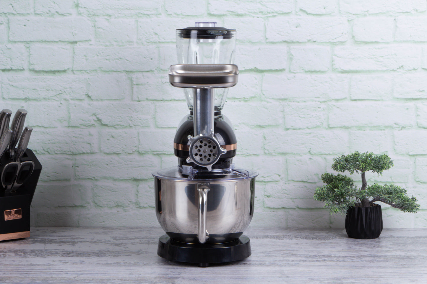 Kjøkkenmaskin Monaco med kjøttkvern og blender