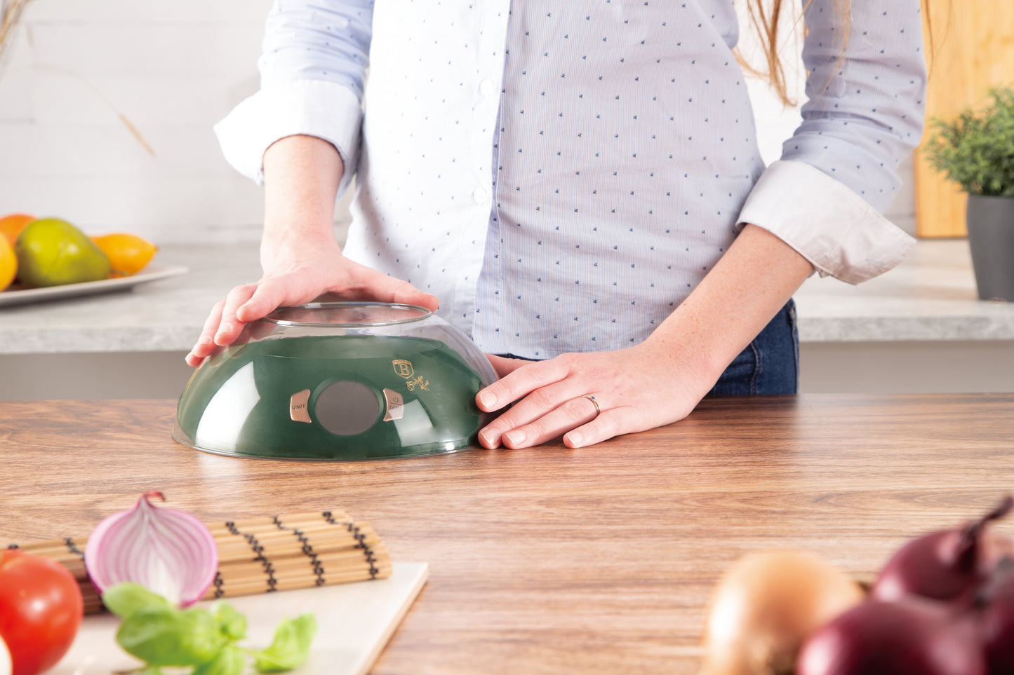 Kjøkkenvekt med bolle