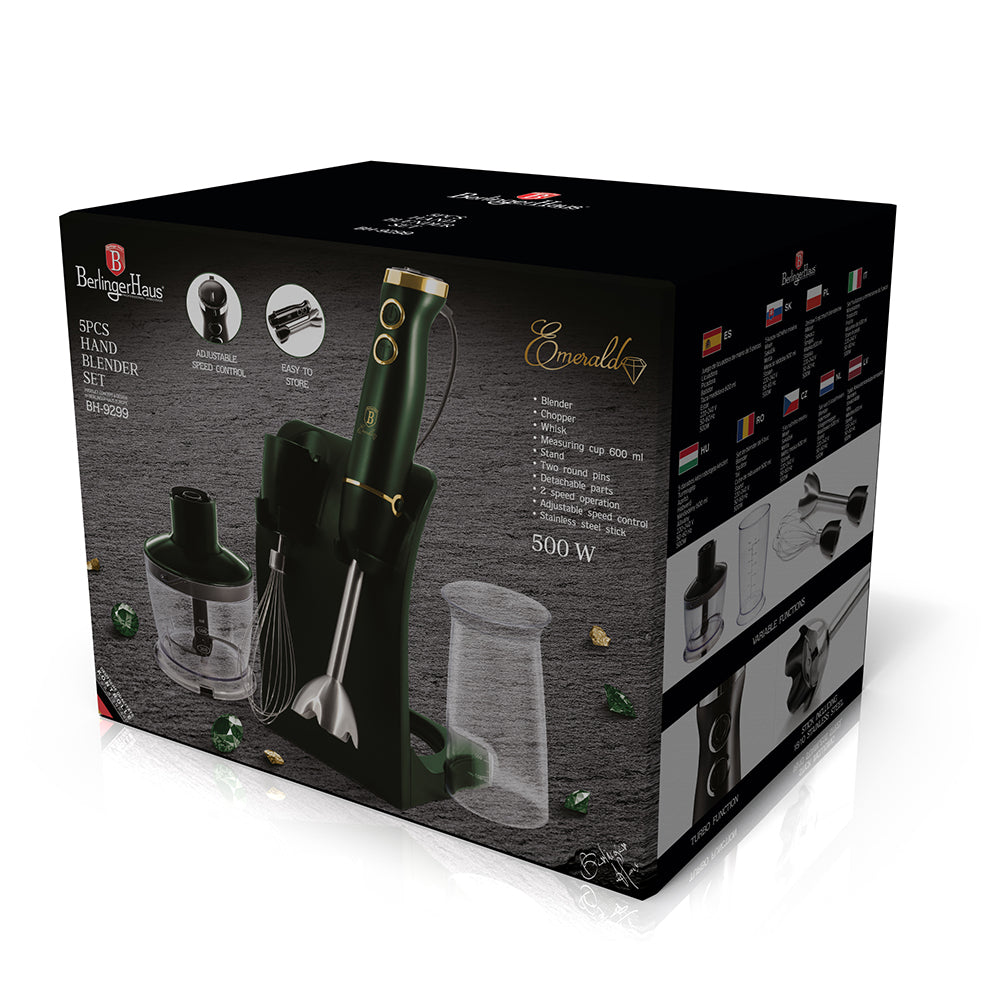 Stavmixer sett med 5 deler