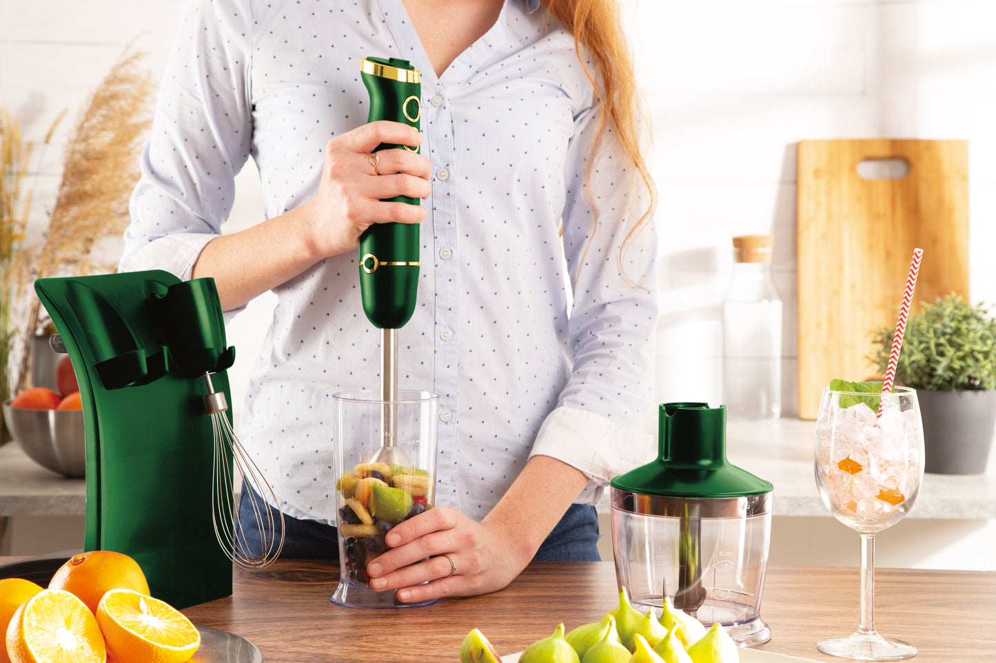 Stavmixer sett med 5 deler