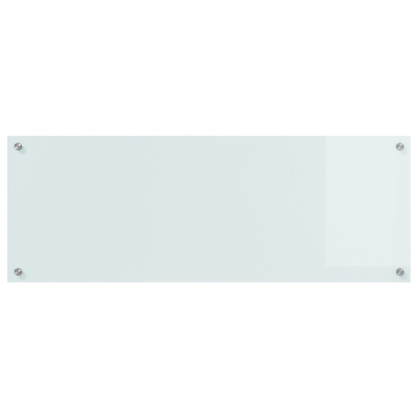 Kjøkkenplater Hvit 110x40x0,6 cm Herdet Glass