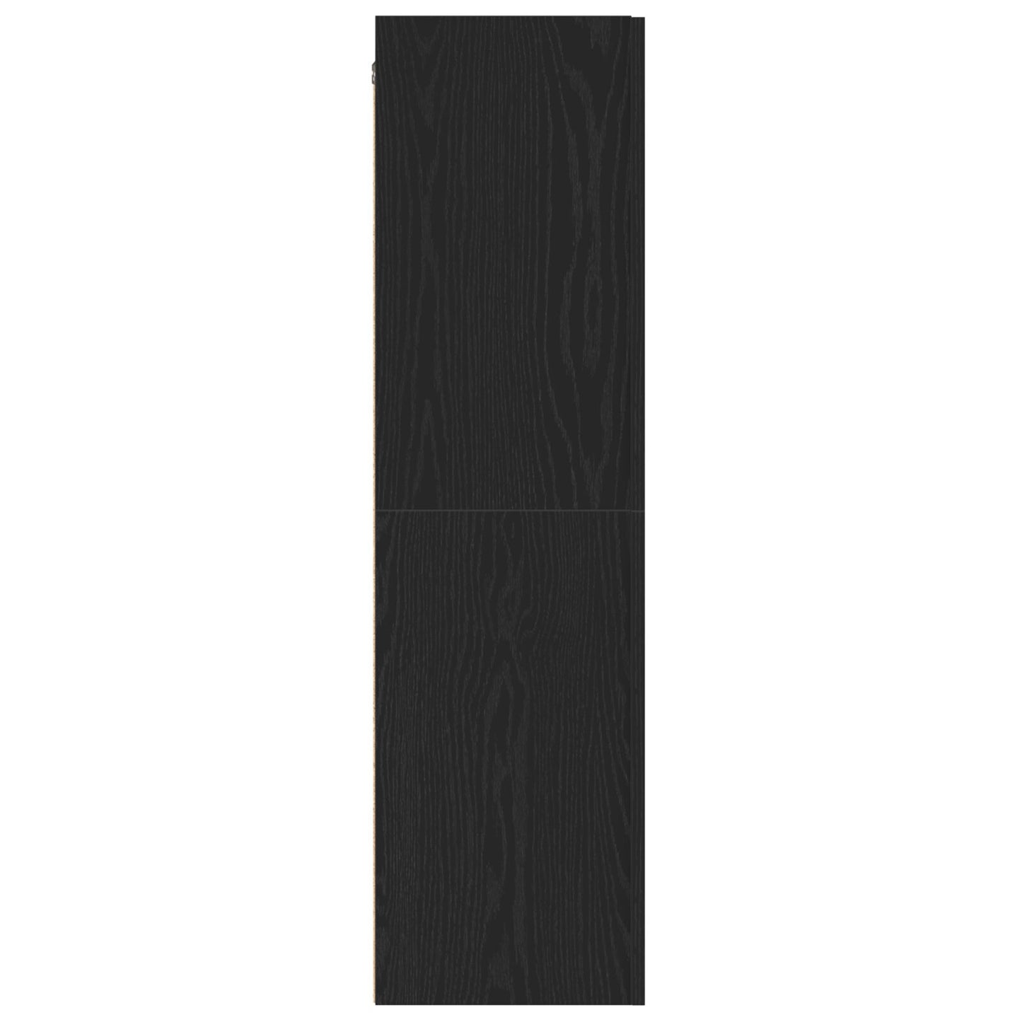 TV-benk Svart Eik 30,5x30x110 cm Konstruert Tre