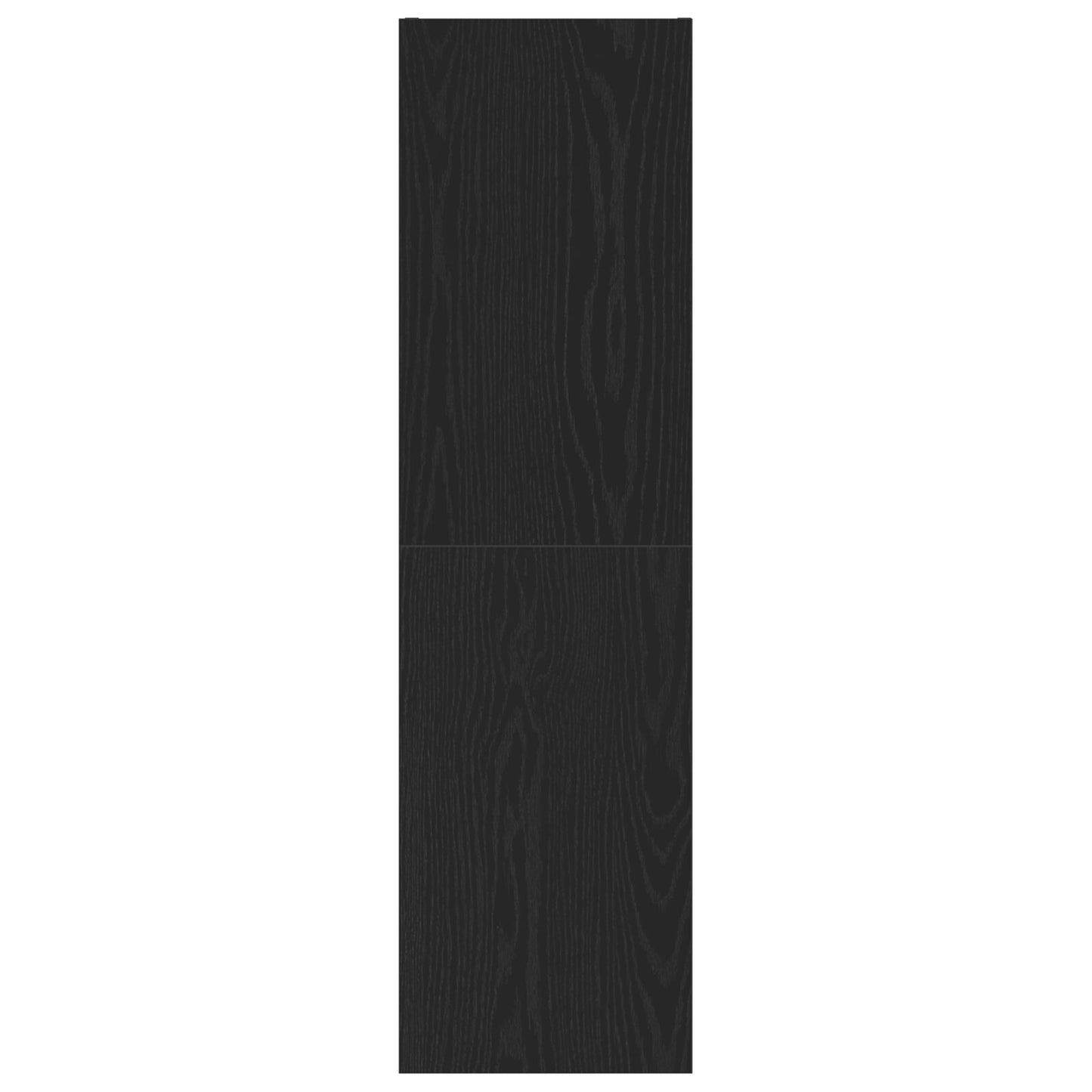 TV-benk Svart Eik 30,5x30x110 cm Konstruert Tre