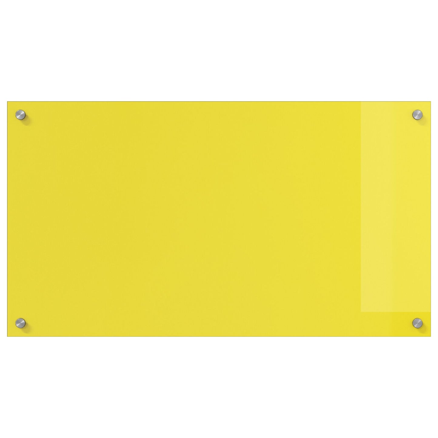 Kjøkken Bakplate Gul 90x50x0,6 cm Herdet Glass