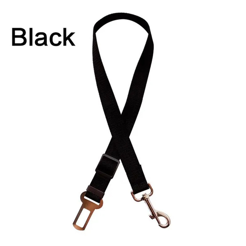 1PC/2PCS Car Seat Belt Pet Dog Leash Adjustable Leash Safety Travel Clip Puppy Collar Leash Pet Supplies Dog Accessories