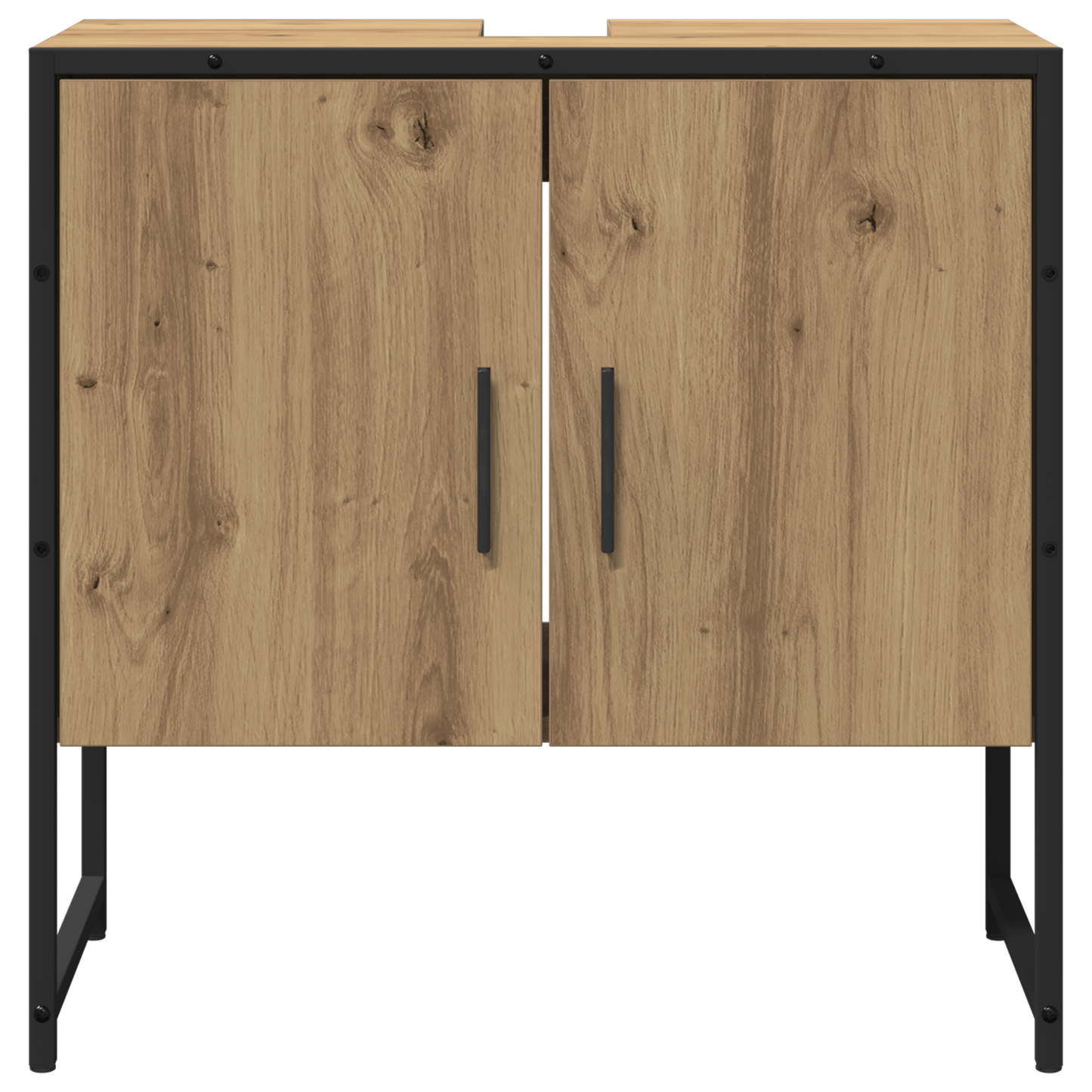 2-delt baderomsskap-sett i kunstig eik