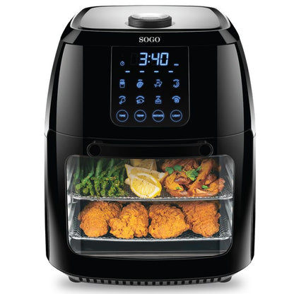 OLJEFRI FRITYRKOKER OG STEKEOVN 10L