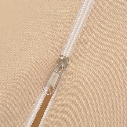 Hagepaviljong med gardiner heksagonal 360x265 cm