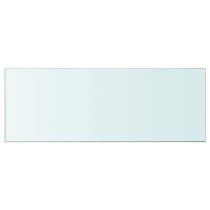Hyllepanel klart glass 80x30 cm