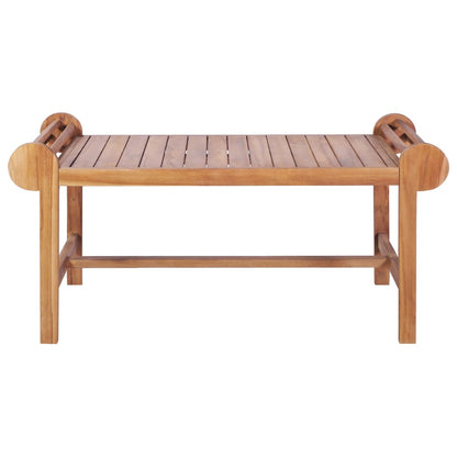 Salongbord 100x50x45 cm heltre teak