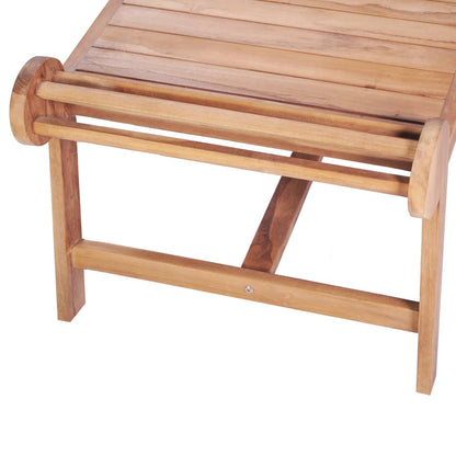 Salongbord 100x50x45 cm heltre teak