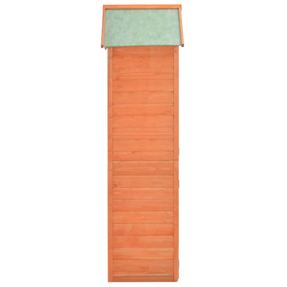 Hageskjul 71x60x213 cm tre